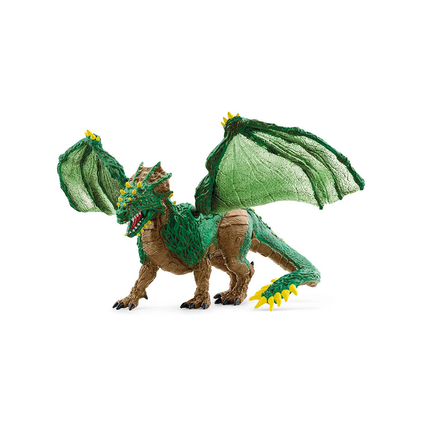 Figurine dragon de la jungle