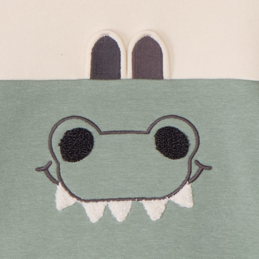 Ensemble jogging ludique effet color block pour bébé garçon 