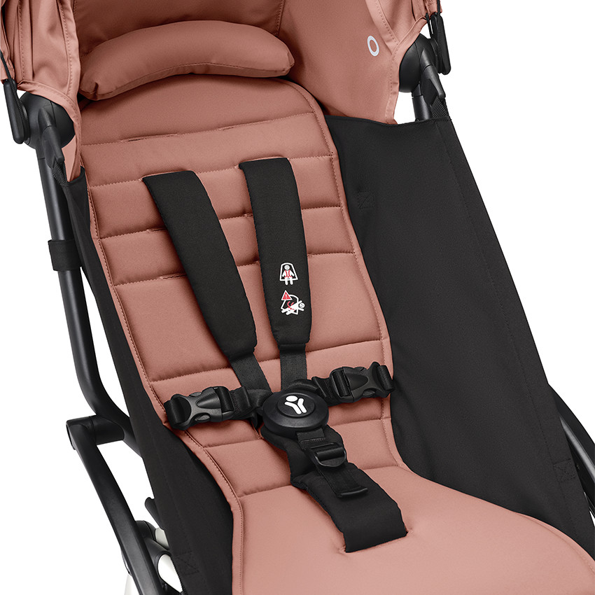 Poussette Stokke® YOYO³ à partir de 6 mois - cadre blanc/ginger 