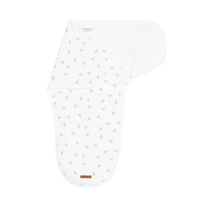 Couvertures d'emmaillotage en jersey - Tiny Flowers 