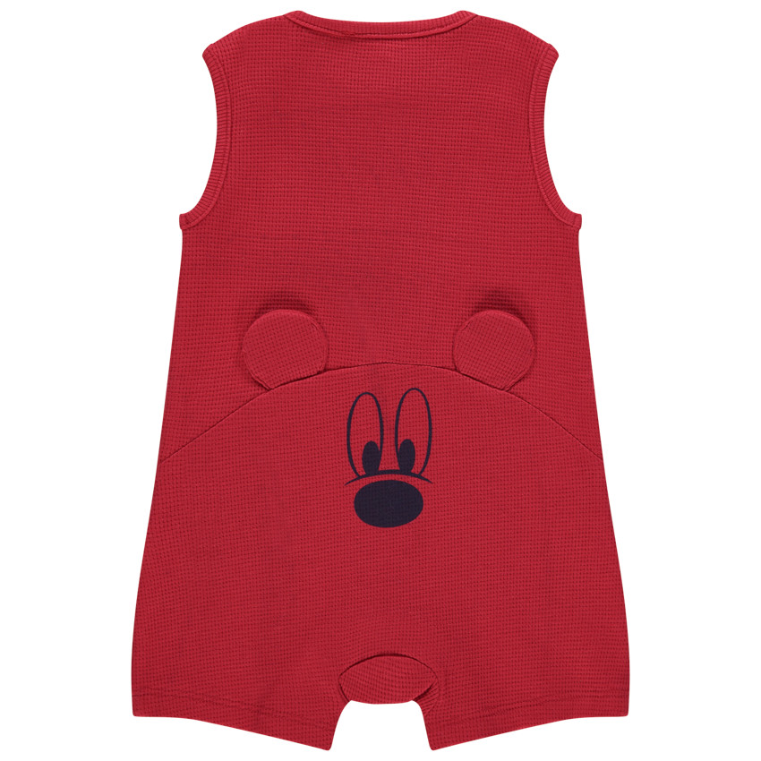 Combinaison courte en maille motif Mickey Disney 