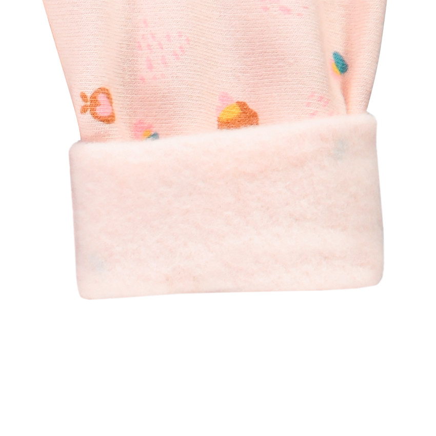 Ensemble avec tunique en gaze de coton et legging pour bébé fille 