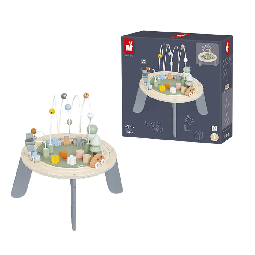 Table d'activités Sweet Cocoon en bois  