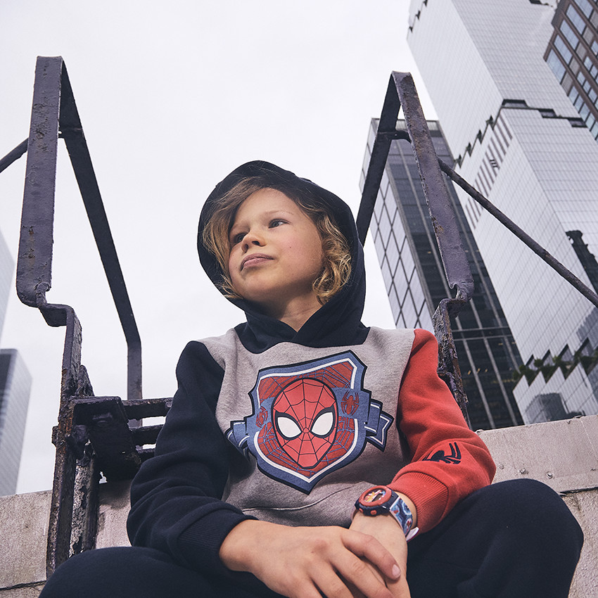 Ensemble jogging effet color block Spider-Man Marvel pour garçon 