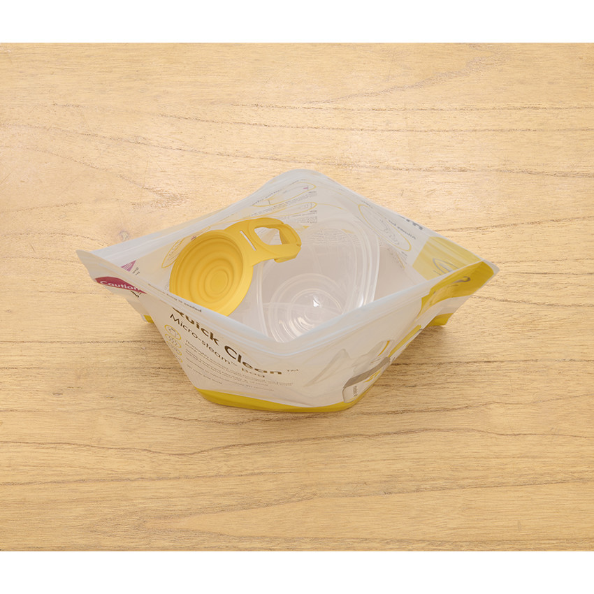 Sachets de stérilisation pour micro-ondes - Quick Clean 