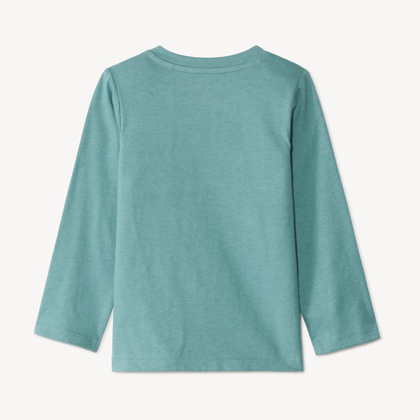 T-shirt manches longues à broderie effet bouclette pour bébé garçon 