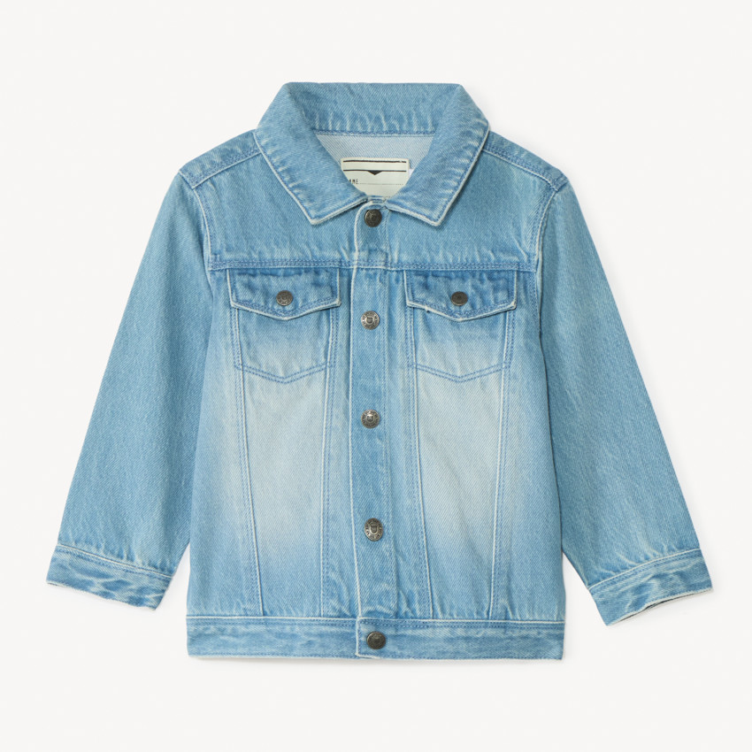 Veste en jean unie pour bébé garçon 