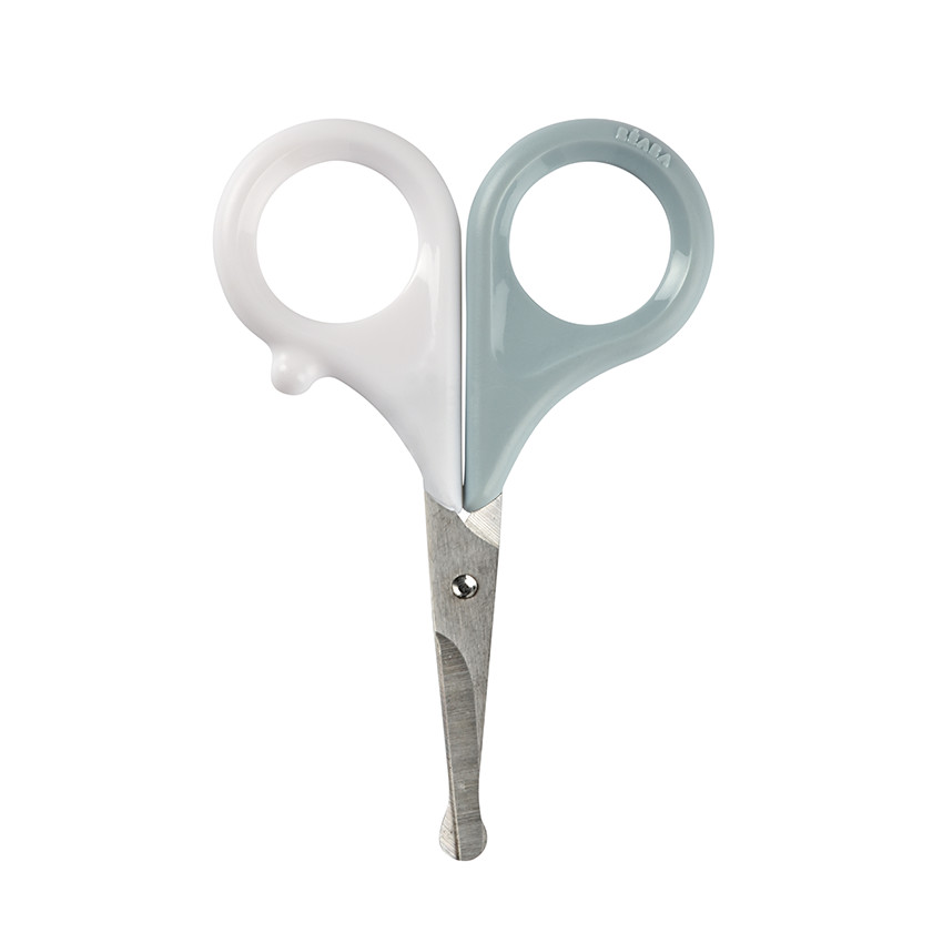 Ciseaux de manucure à bouts ronds - Green Blue - Green Blue (Béaba) - Image 1