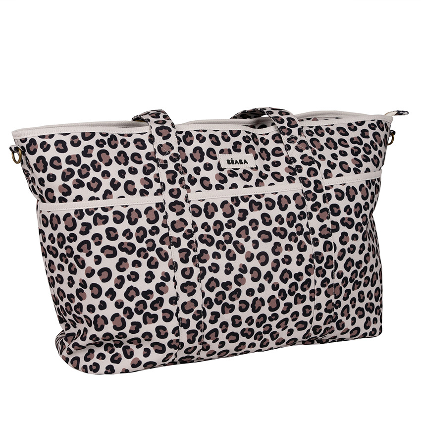 Sac à langer Madrid XXL - Léopard Clay 