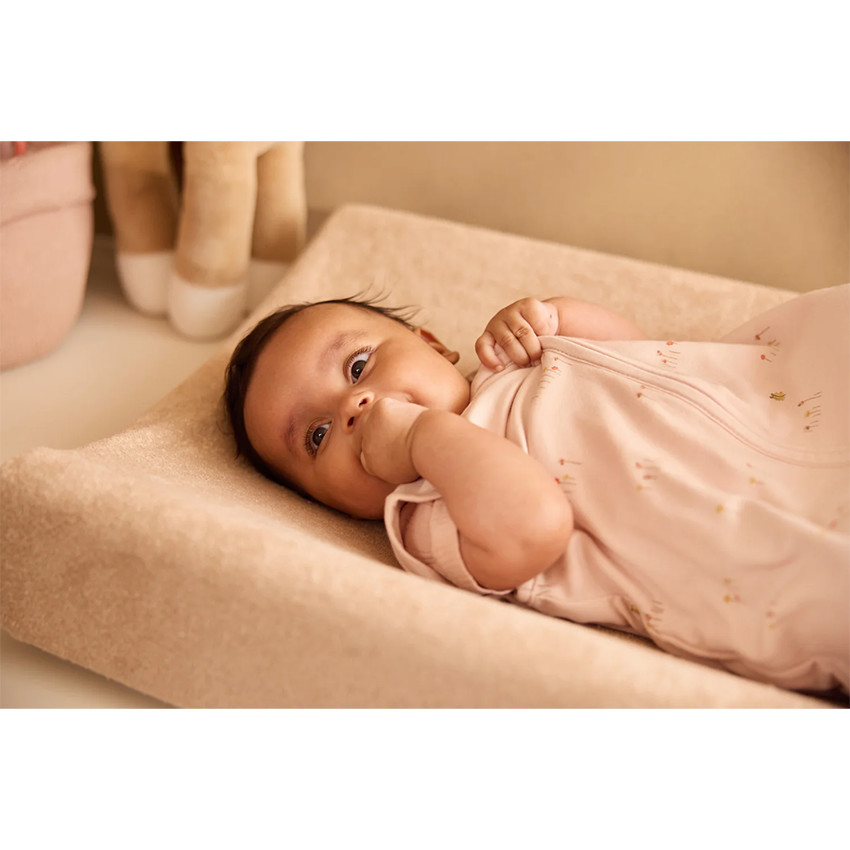 Housse matelas à langer éponge 2 unités 50x70cm Blush/Wild Rose 