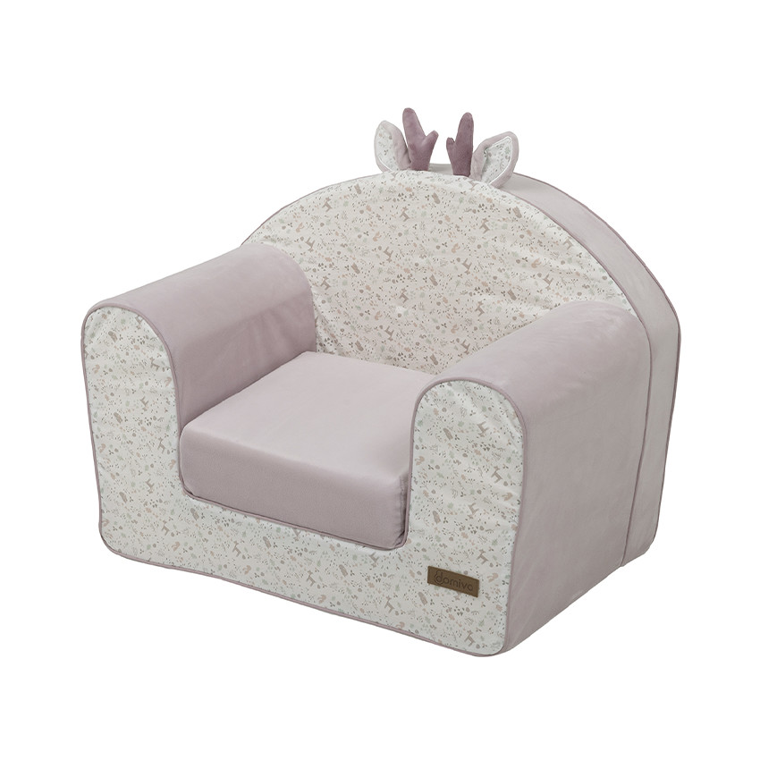 Fauteuil club 2 en 1 - Lilas 