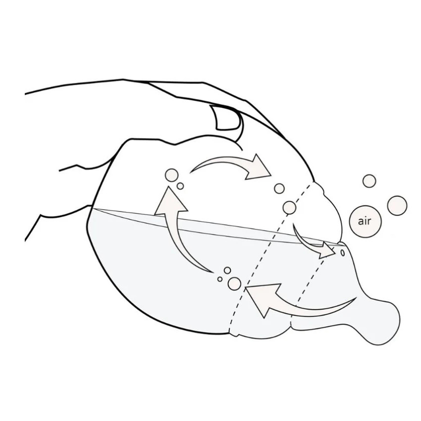 Biberon silicone 240ml Liberty Joanna Louise Sand  