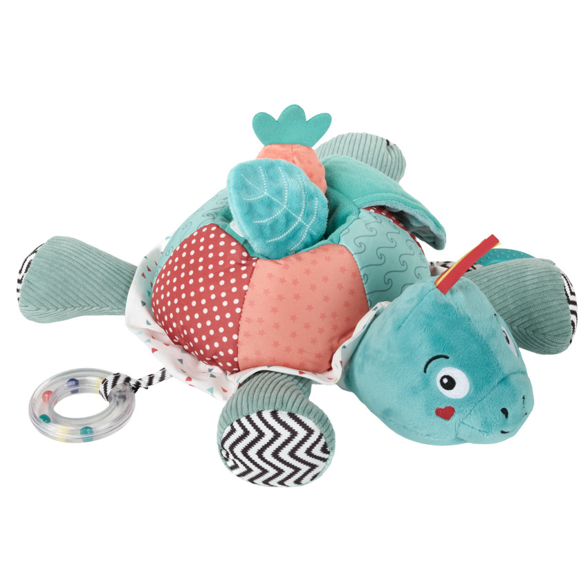 Peluche d'activités Sacha la tortue 