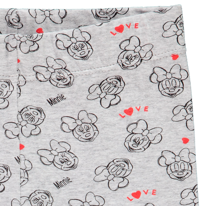 Legging en jersey imprimé Minnie Disney pour enfant fille 
