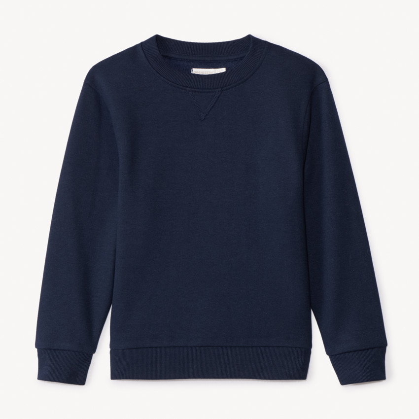Sweat en molleton uni pour garçon 