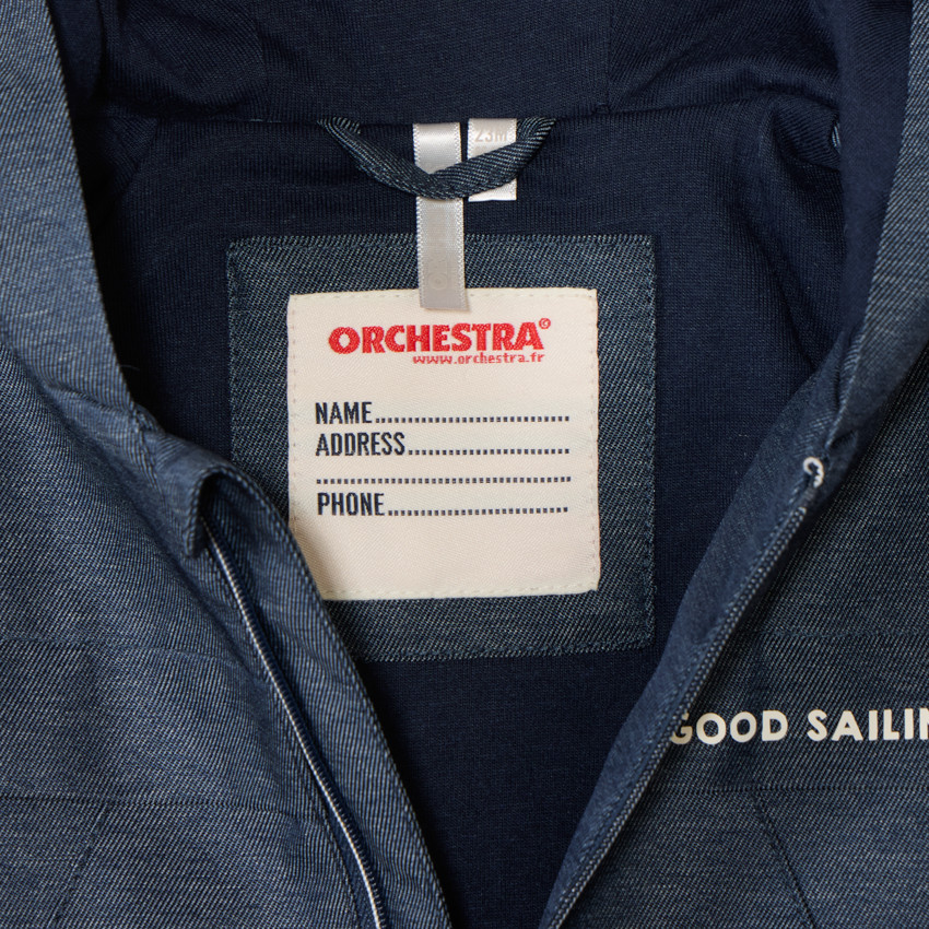 Coupe-vent en toile à capuche pour garçon  