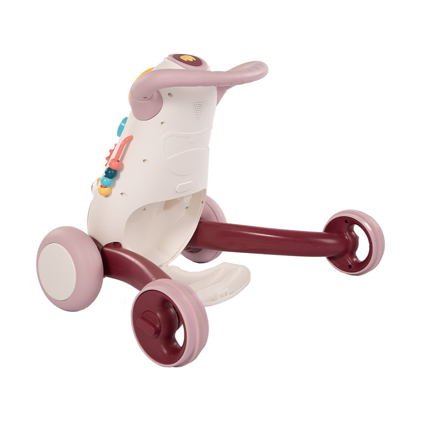 Trotteur prémaman rose store
