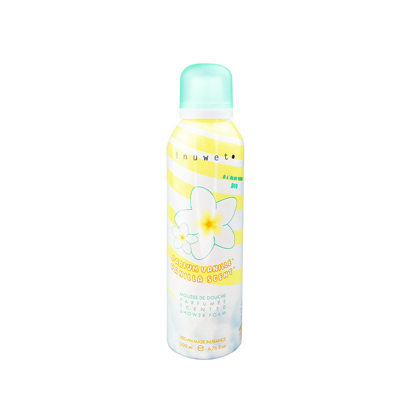 Mousse de douche senteur vanille 200 ml 