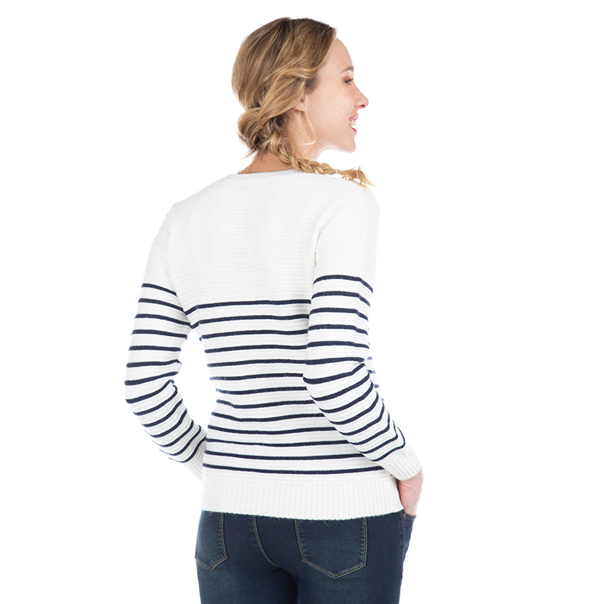 Marinière de grossesse en tricot 