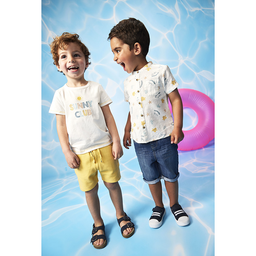 Ensemble 2 pièces avec print fantaisie pour bébé garçon 