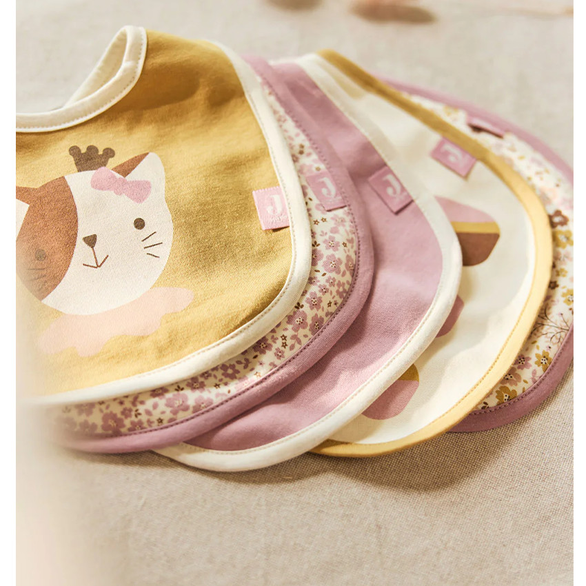 Bavoir Jersey imperméable - Flower Fairies - 5 Pcs 