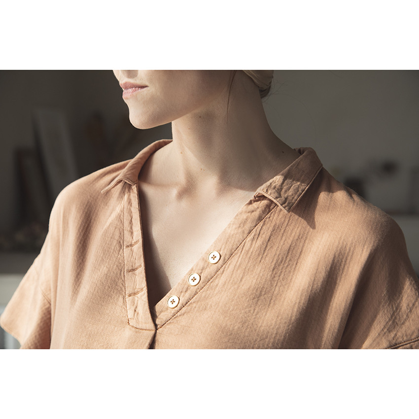 Robe de grossesse manches courtes  