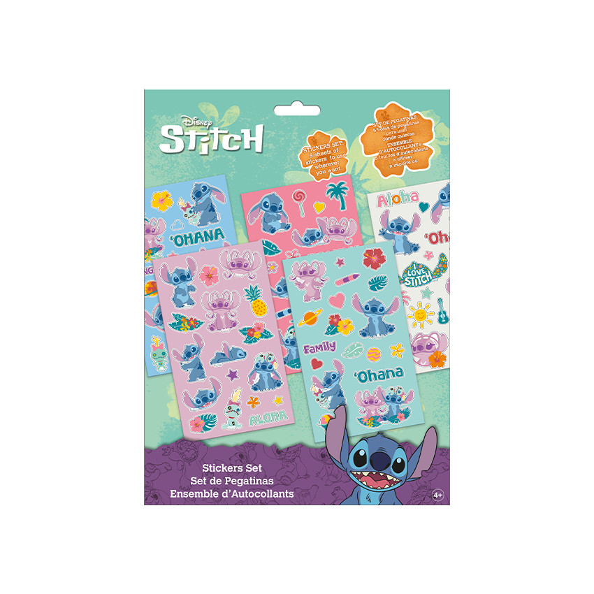 Set de stickers Lilo & Stitch  
