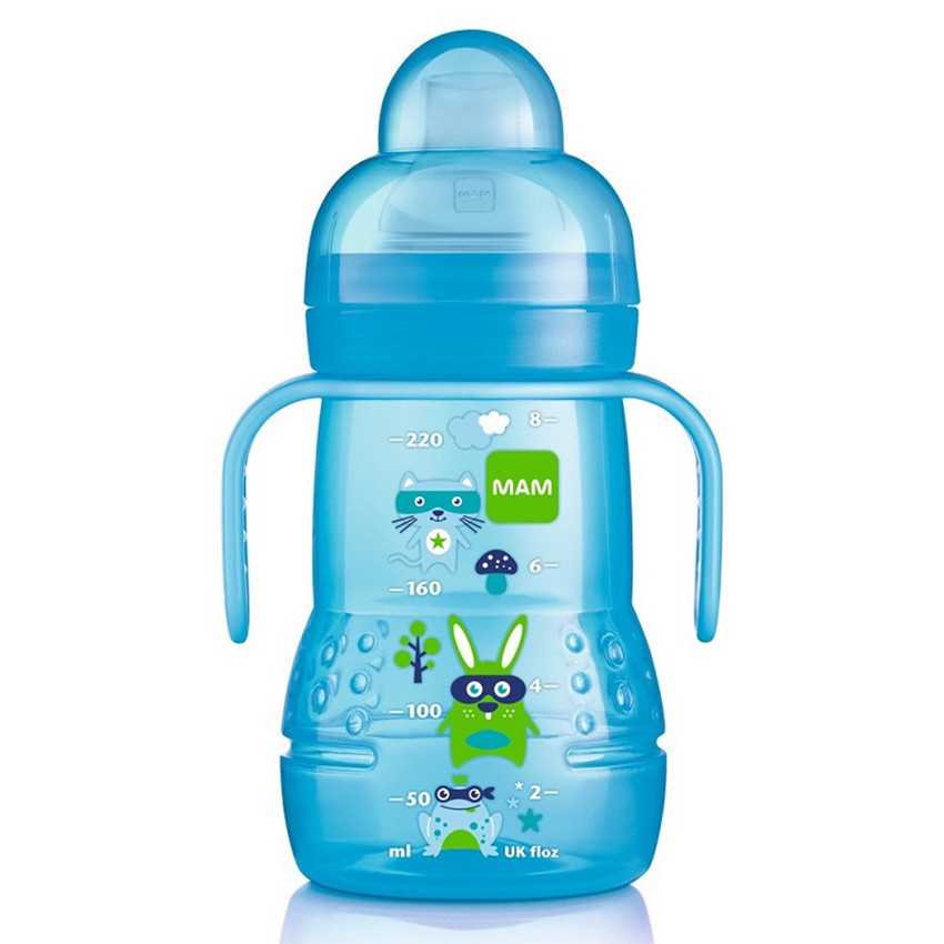 Gourde d'apprentissage 220 ml Bleu 