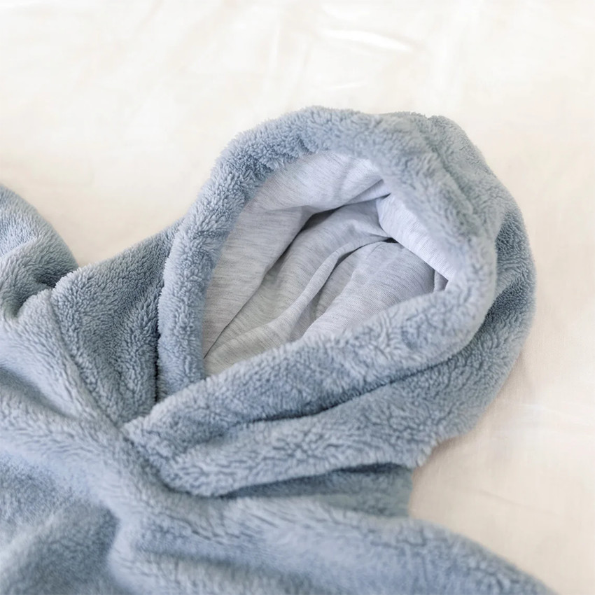 Poncho de Voyage Softy + Jersey Stone 9-36M 