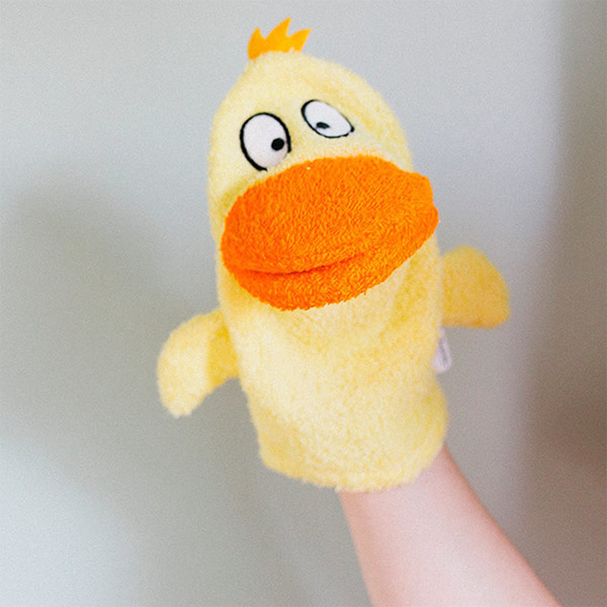 Gant de toilette canard 