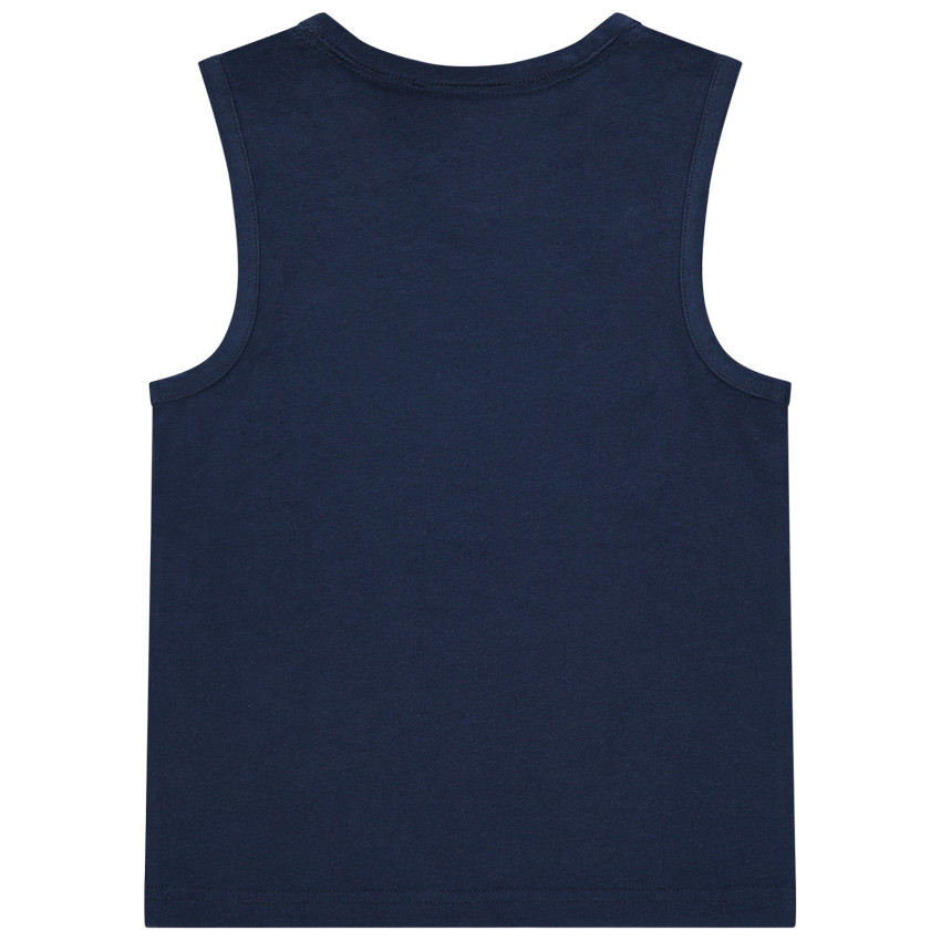 Débardeur uni print perroquet pour enfant garçon 