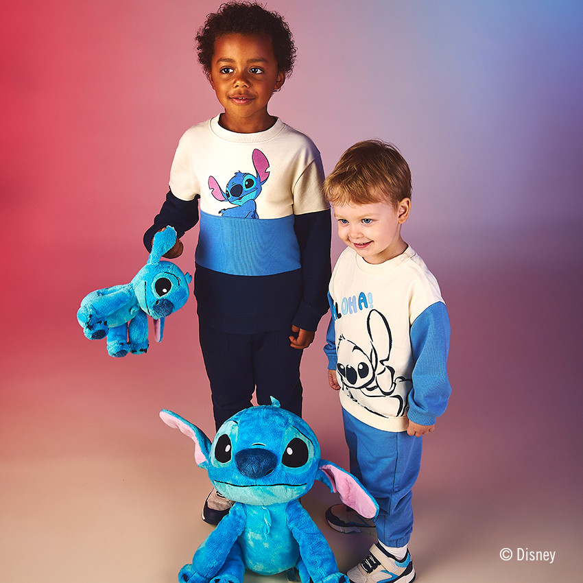 Ensemble sweat + jogging Stitch Disney pour bébé garçon 