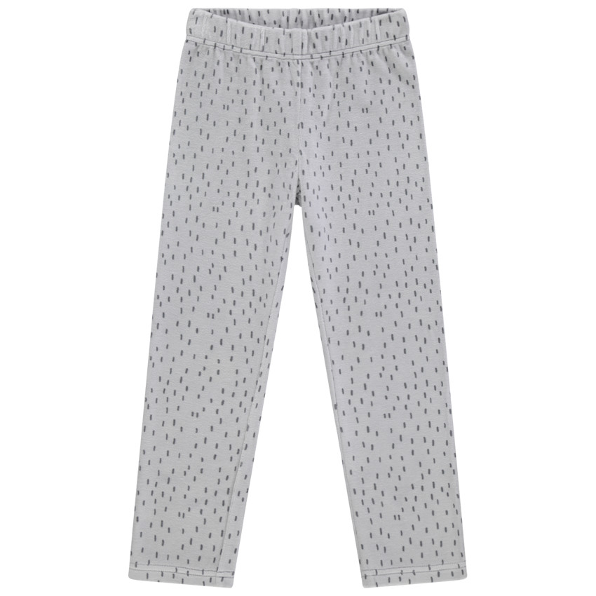 Pyjama en velours motif renard pour enfant fille 