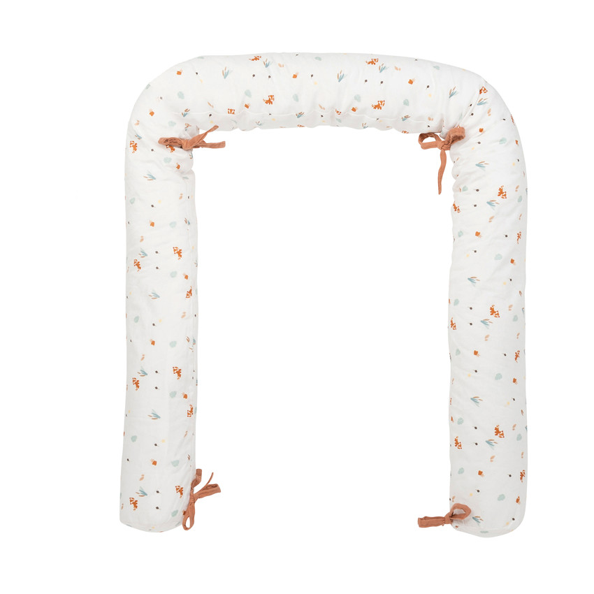 Traversin de décoration Boris & Jungo 180cm Blanc 