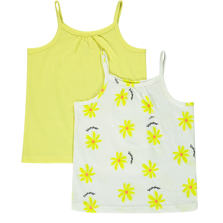 Lot de 5 débardeurs colorés pour bébé fille 