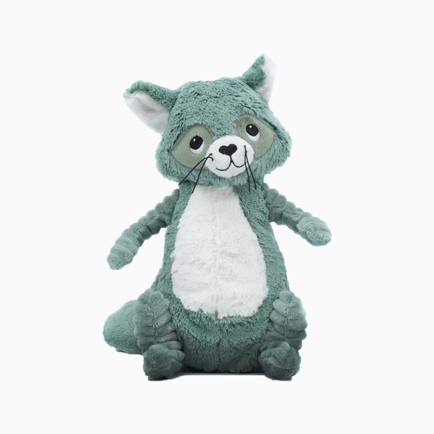 Peluche Ptipotos - Raton laveur vert Main Peluche Ptipotos - Raton laveur vert