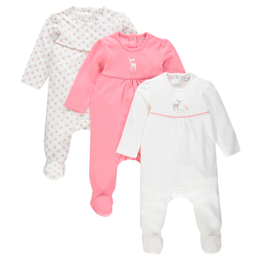 Lot de 3 dors-bien avec ouverture adaptée à l'âge 