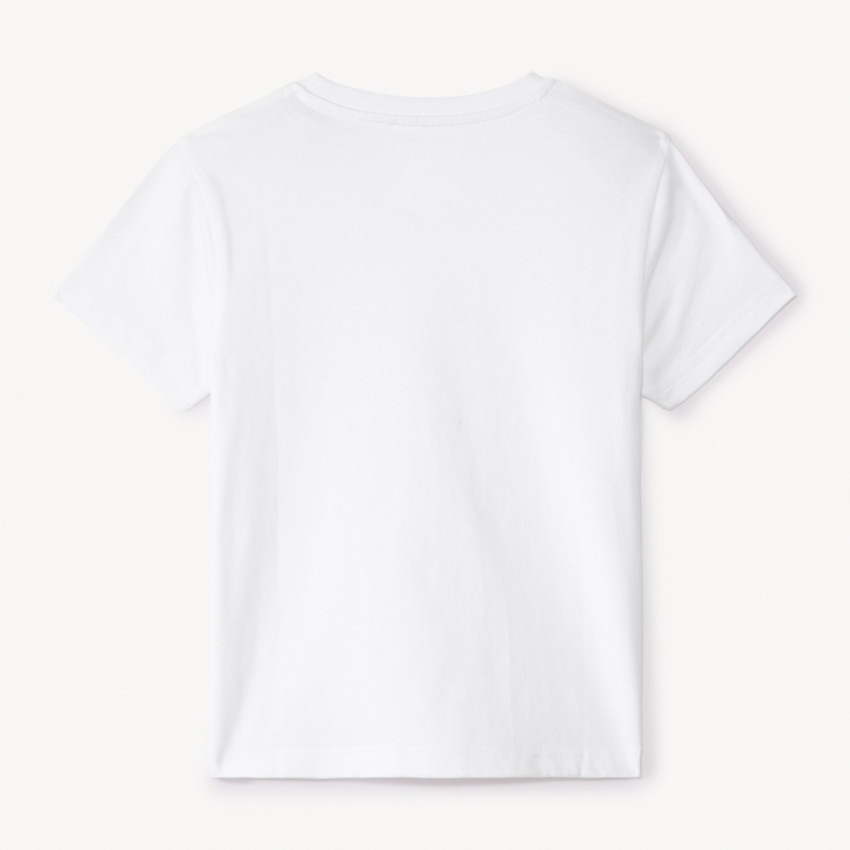 T-shirt manches courtes uni pour garçon 