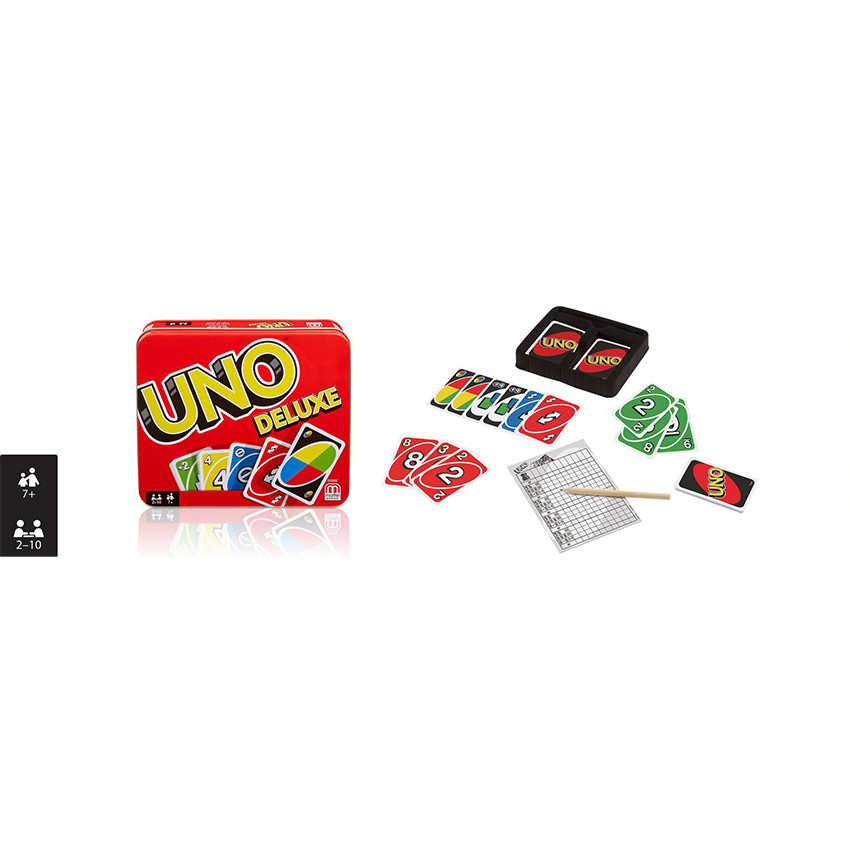 Jeux de Cartes Uno Deluxe Main Jeux de Cartes Uno Deluxe