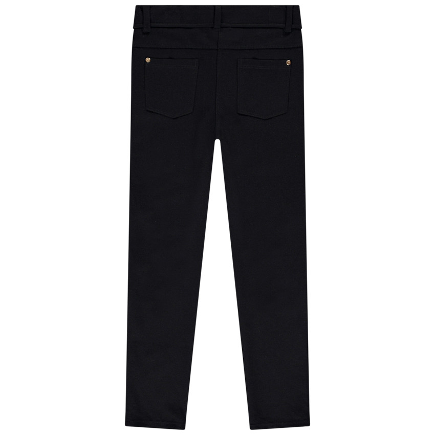 Pantalon skinny esprit équitation pour fille 