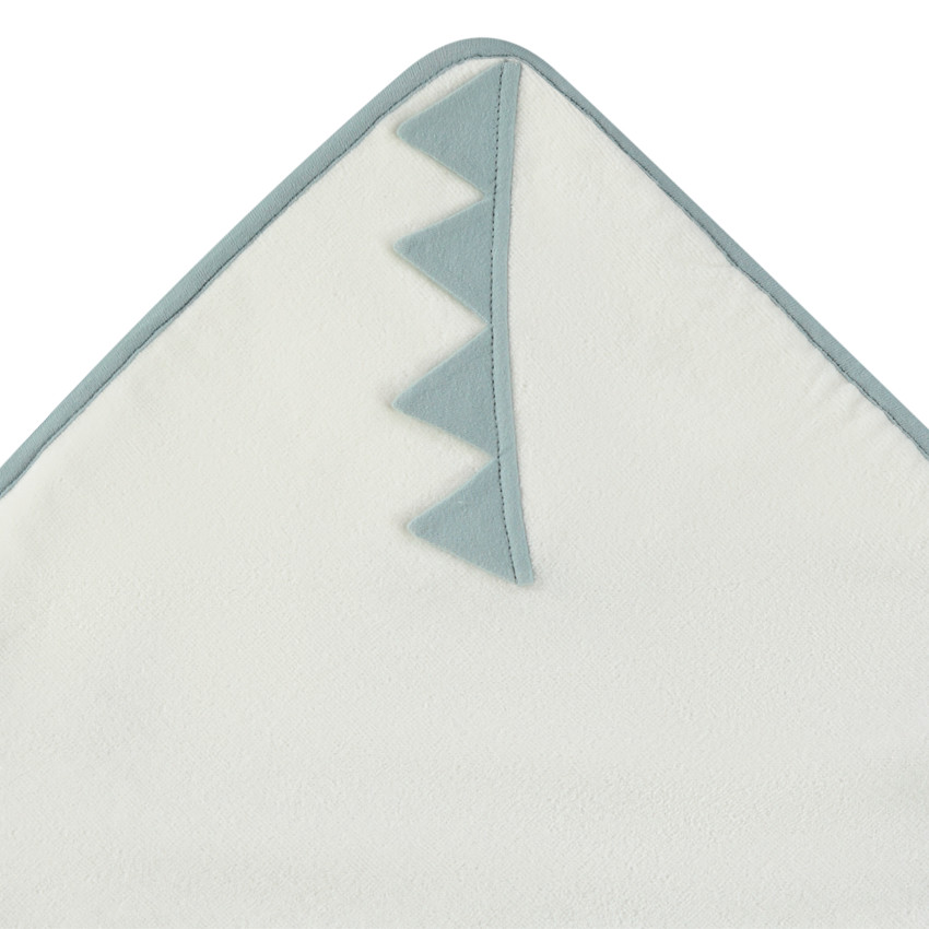 Set de bain cape + gant dinosaure pour bébé garçon 