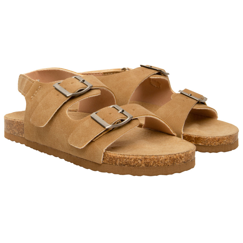 Sandales velcro à double boucle pour garçon 