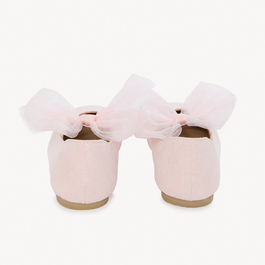 Babies effet suédine avec élastiques et nœud pour fille 