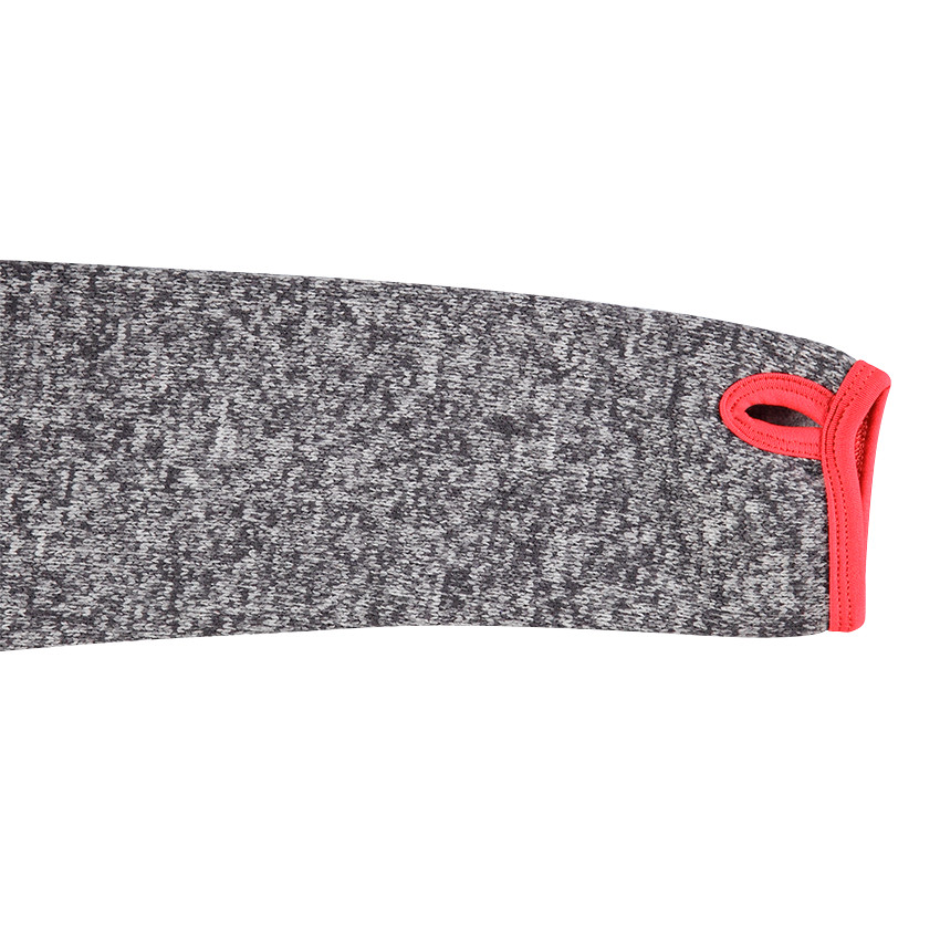 Gilet de ski à capuche amovible en maille twistée 