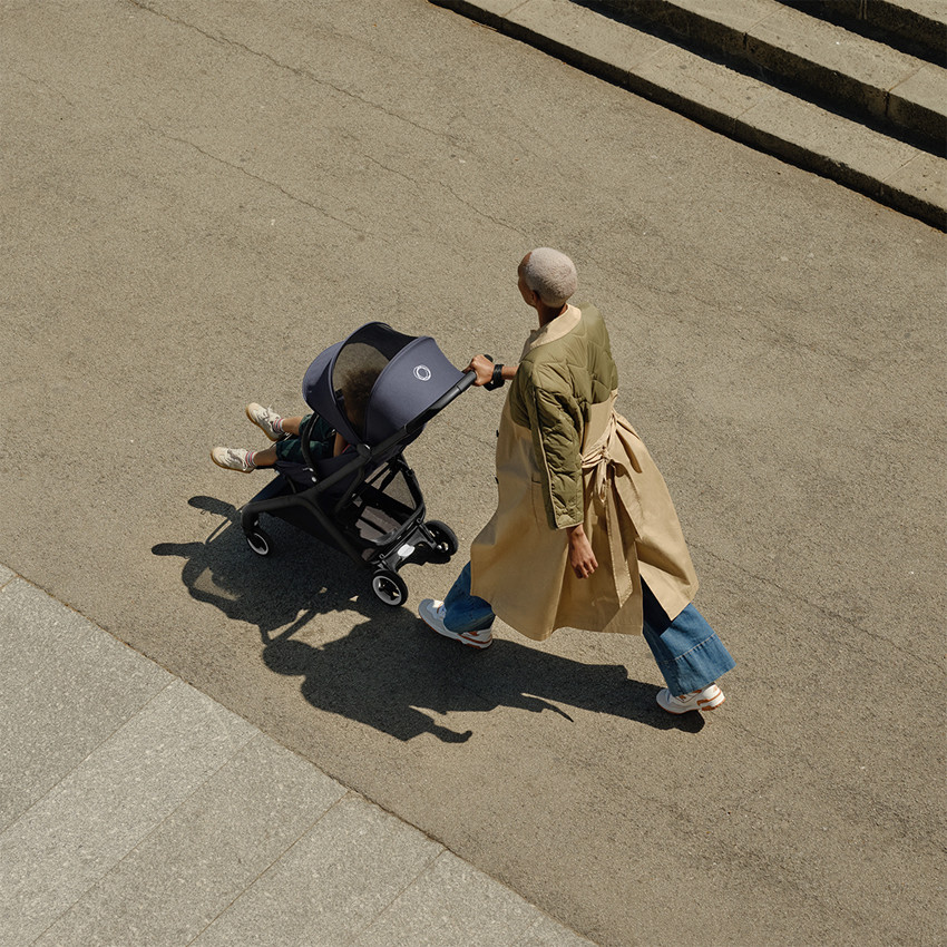 Poussette Butterfly complète - Noir/Nuit noire 