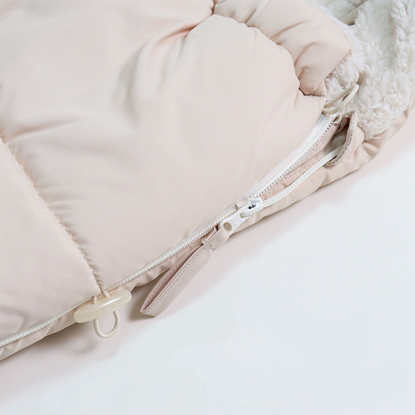 Chancelière doublée sherpa Hoody 2.0 sand cream 