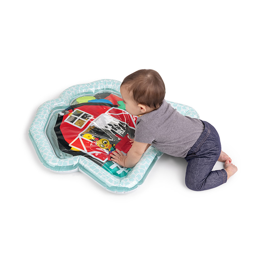 Tapis à eau d'éveil sensoriel sur le thème de la ferme 