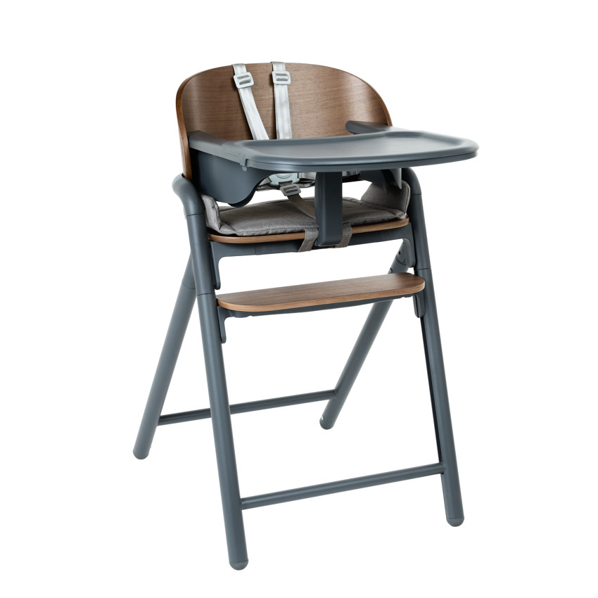 Chaise haute évolutive Willow - Bois/Gris 