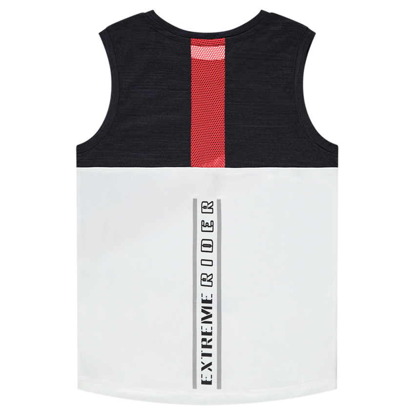 Junior - Débardeur en jersey et avec bandes en mesh 