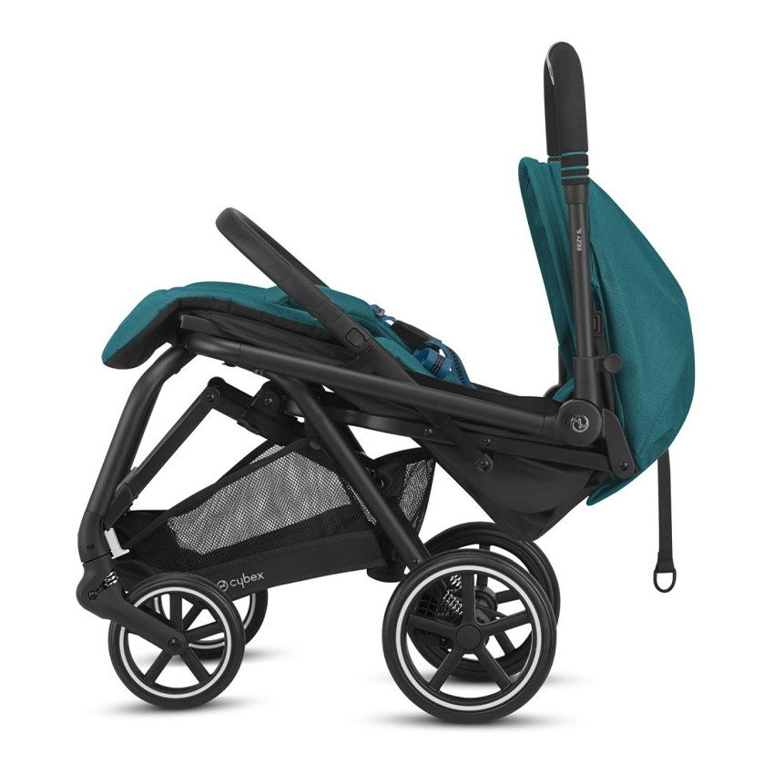 Poussette Eezy S+2 châssis noir - Soho Grey 